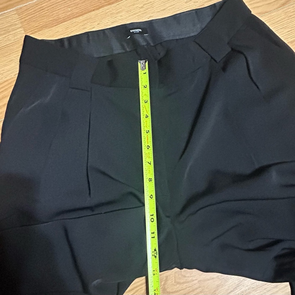 Express Black Wide-Leg Women's Pants - Picture 10 of 13